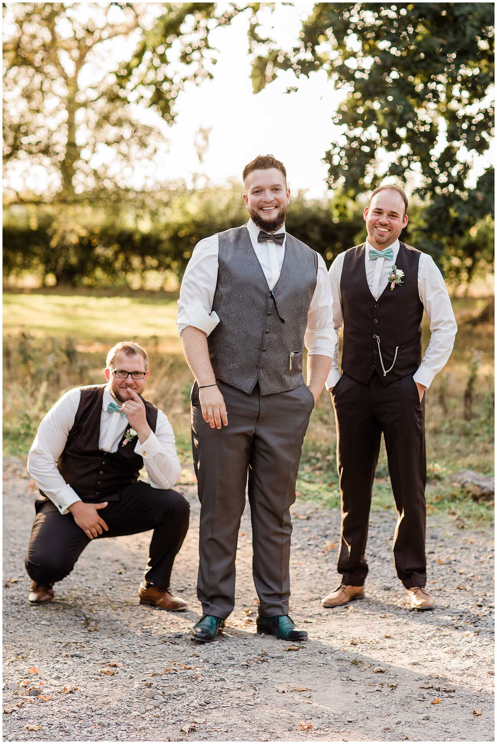 Gruppenfoto Groomsmen